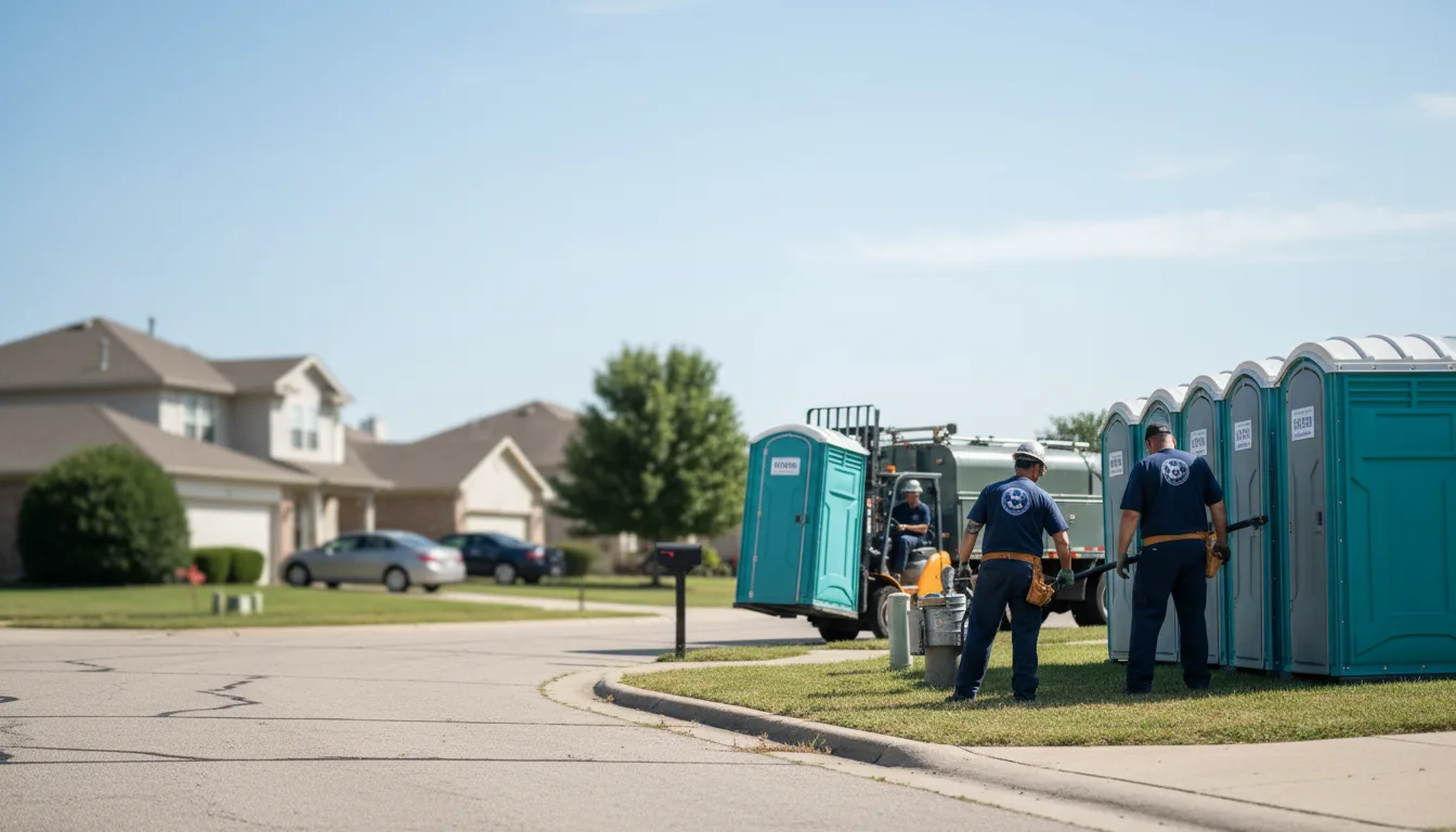 Porta Potty Rental in Whitewater, KS near me